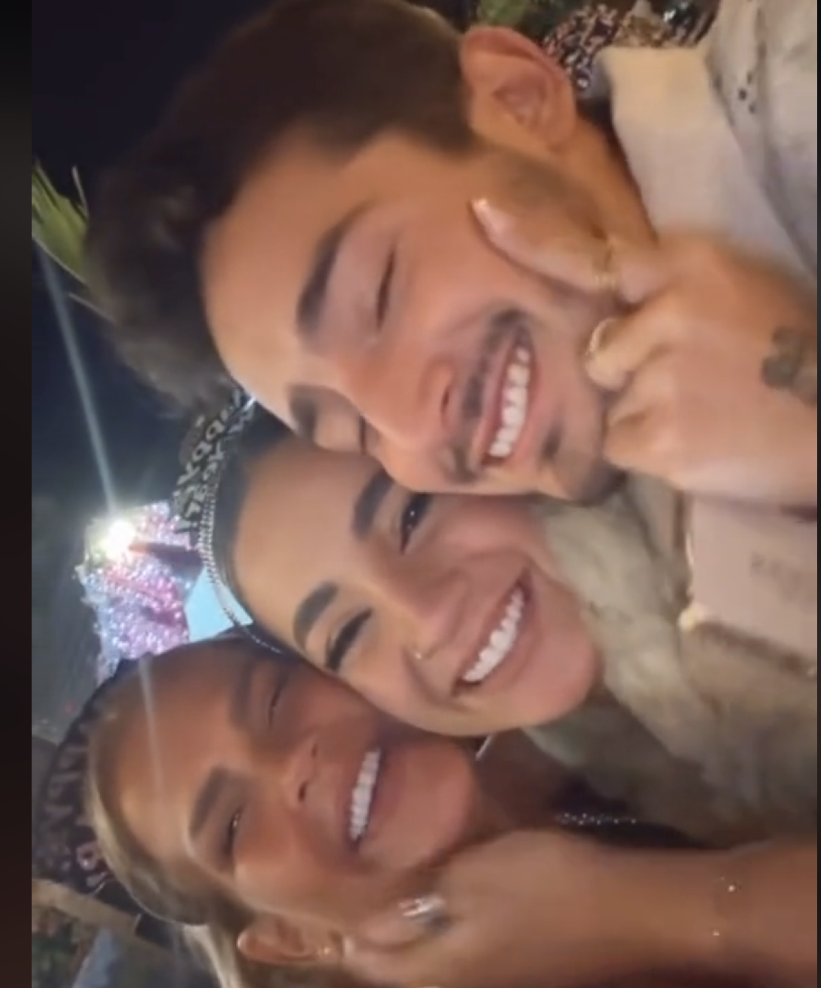Niurka, Leslie y Emilio Osorio