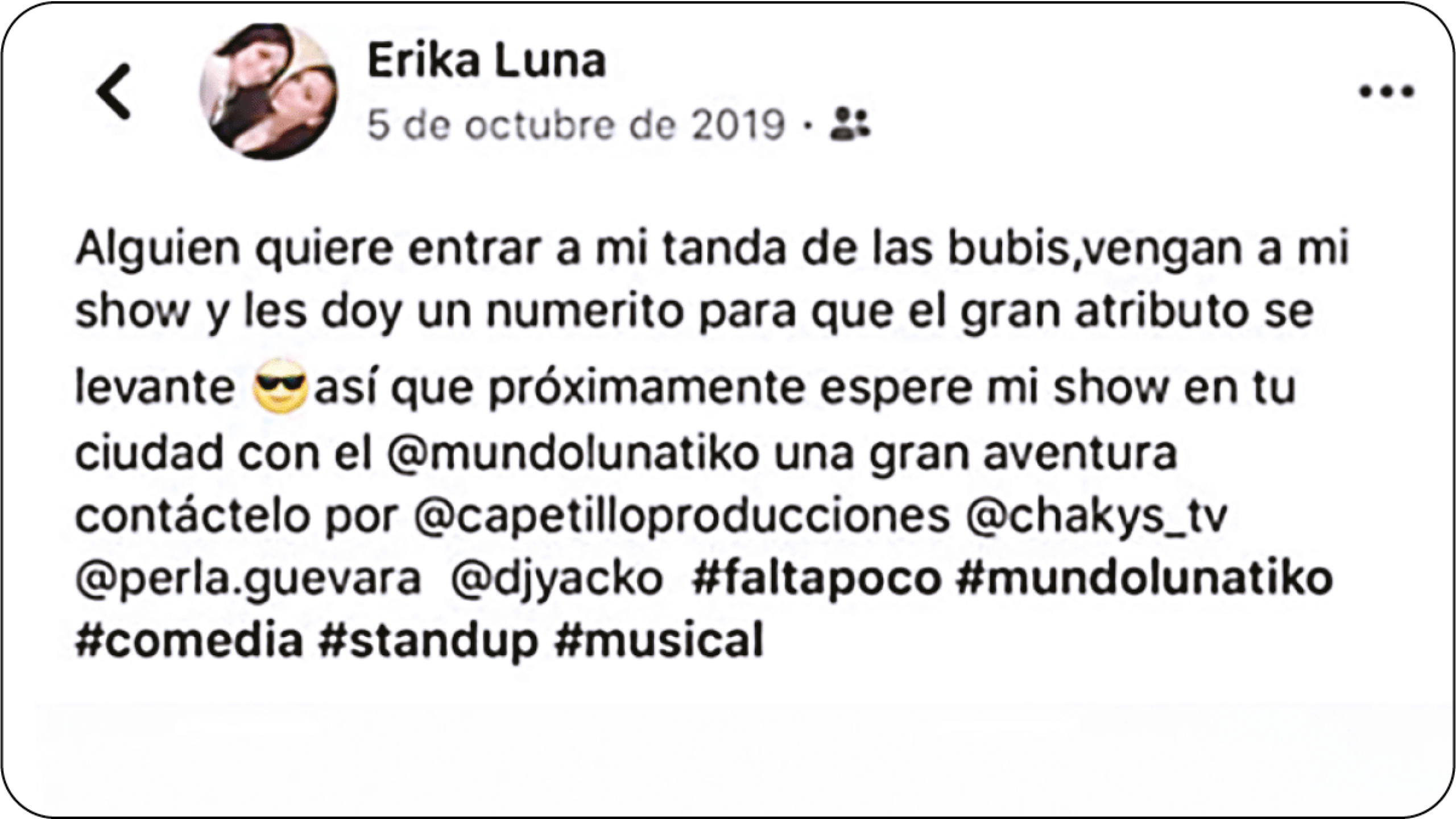 La hermana y la familia de Karla Luna buscan seguir obteniendo beneficios a partir de su nombre