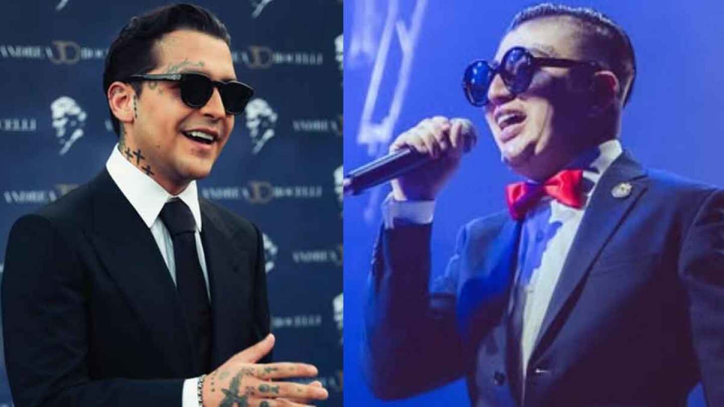 Christian Nodal y Dani Flow