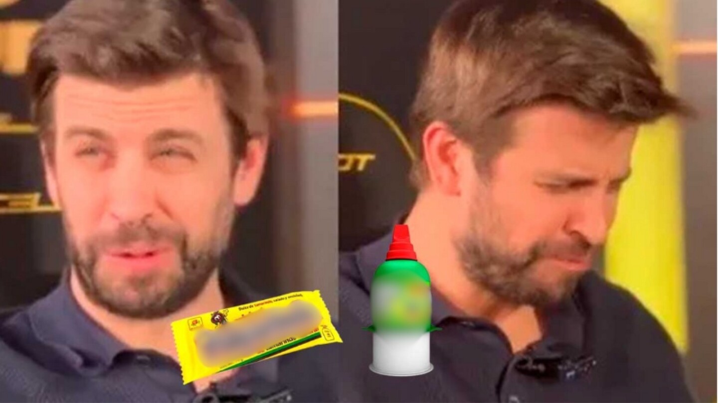 Gerard Piqué prueba dulces mexicanos