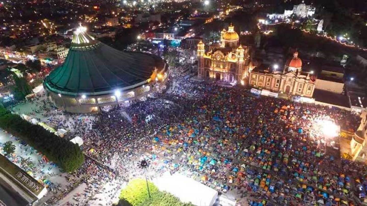 La Basílica de Guadalupe se llenará de peregrinos