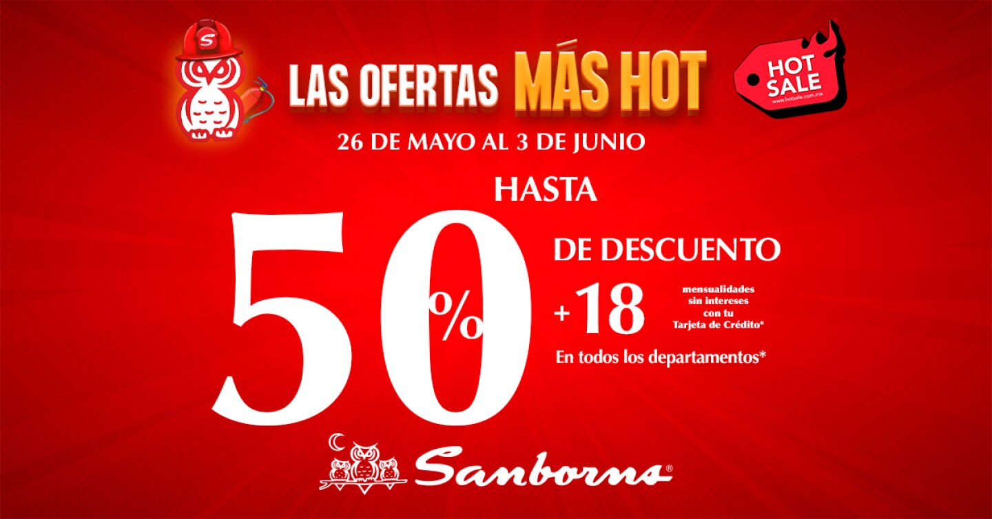 HOT SALE 2025 en Sanborns