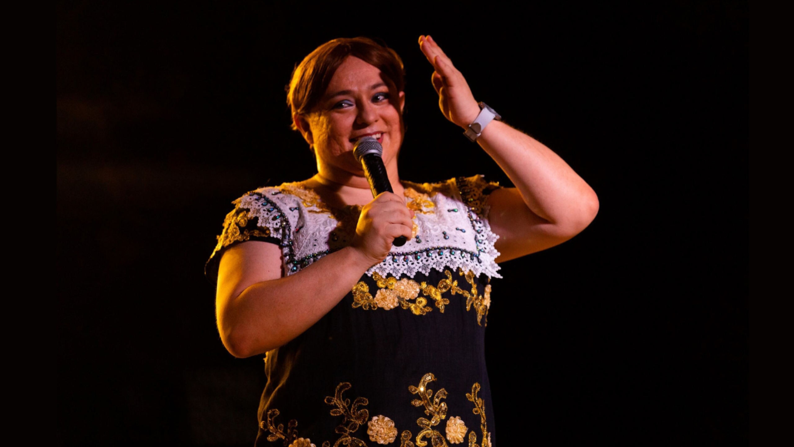 Tila María Sesto comediante