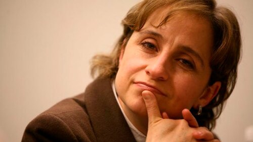 Carmen Aristegui de luto