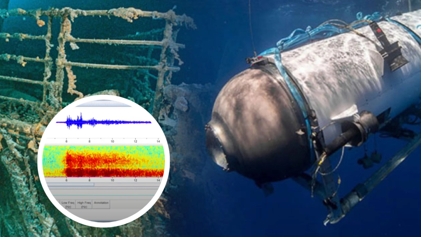 Revelan audio inédito del Titán: el estremecedor sonido del momento exacto en el que el sumergible implosionó