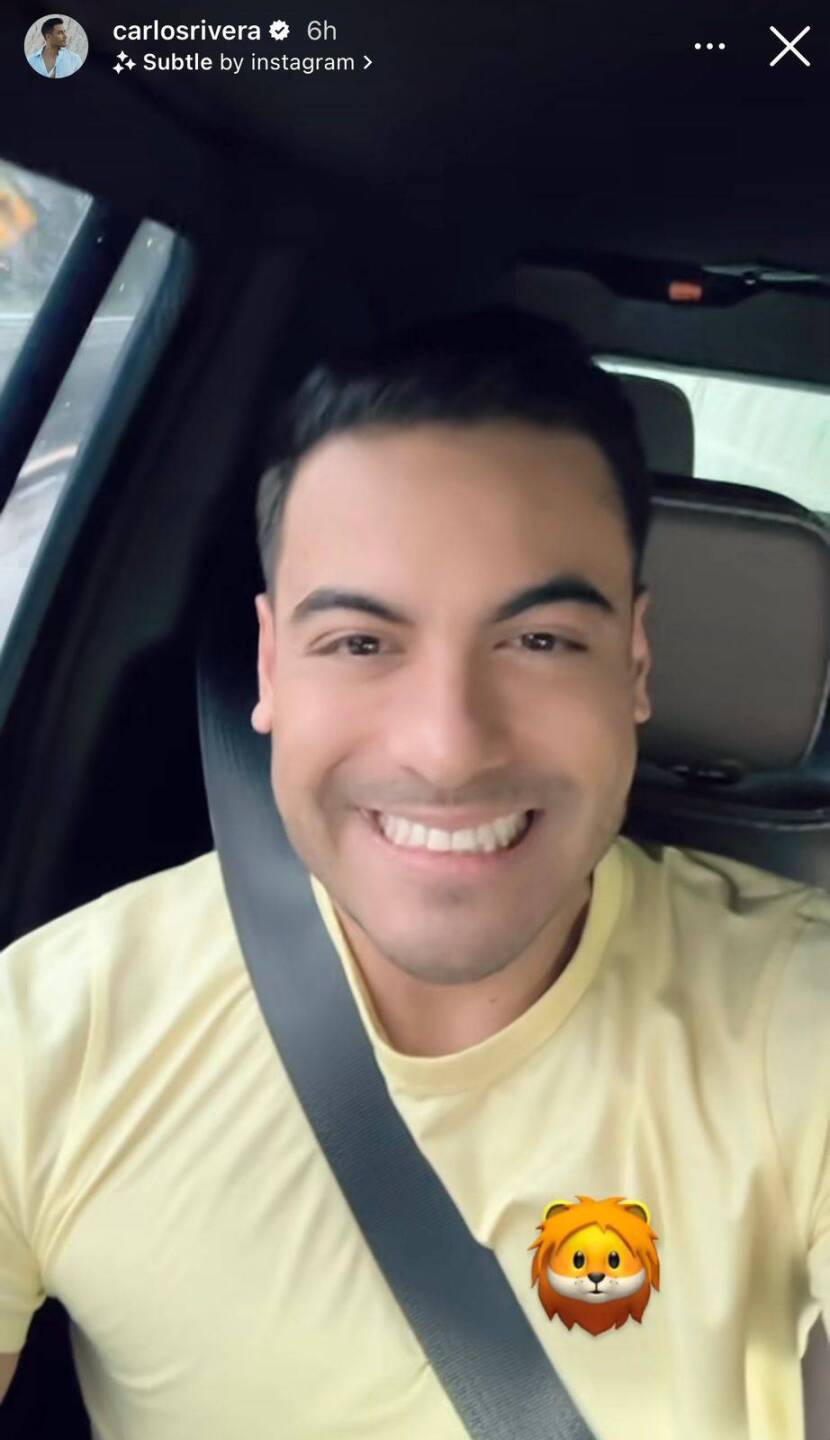 Carlos Rivera se convierte en padre