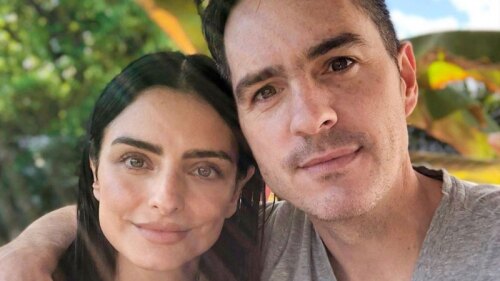 Aislinn Derbez le declara su amor a Mauricio Ochmann en su cumpleaños