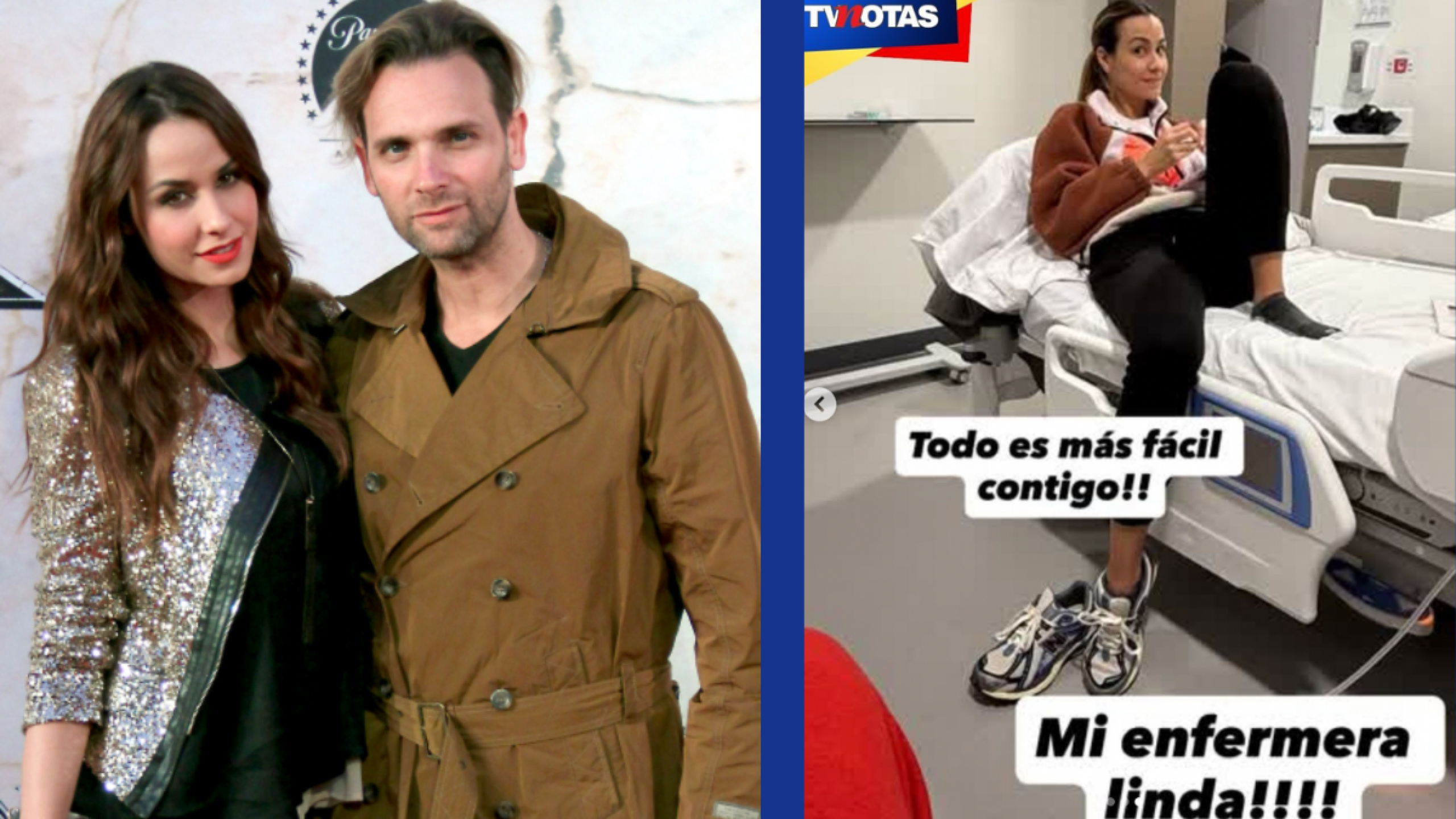 Odalys Ramírez y Pato Borghetti