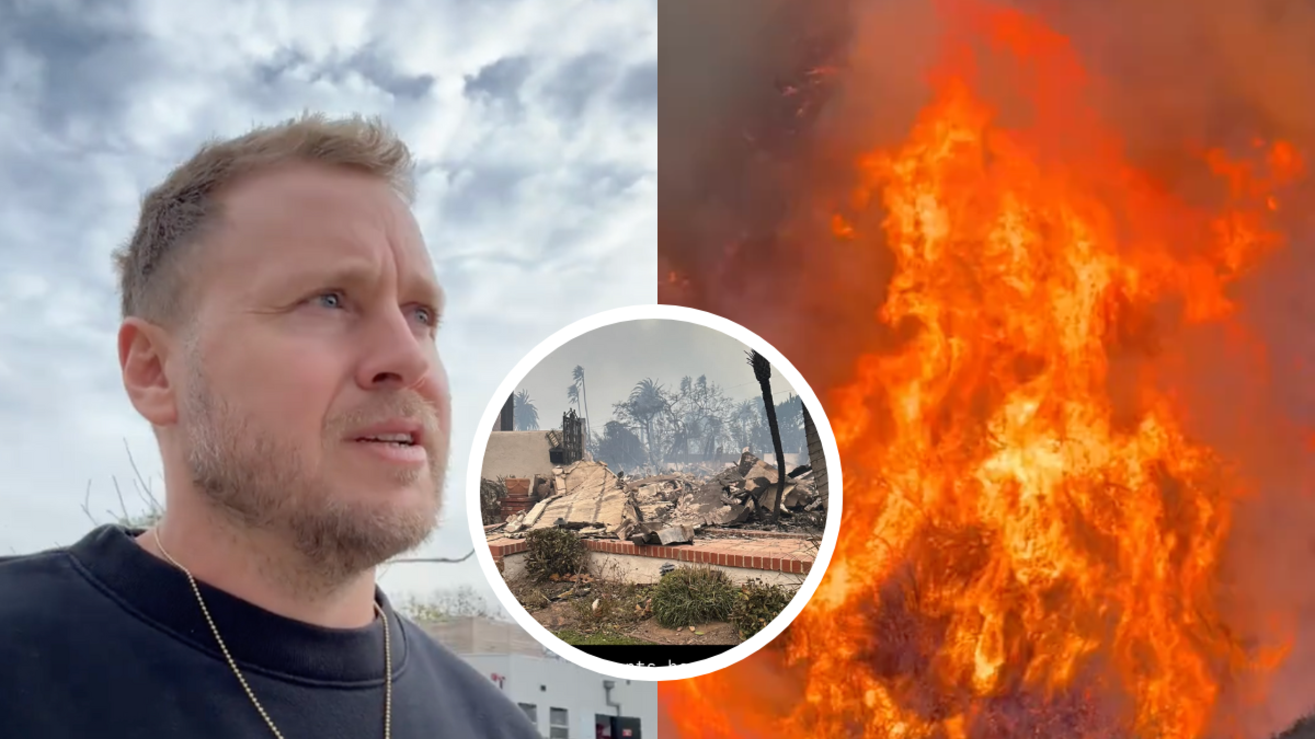 Spencer Pratt incendio Palisades California