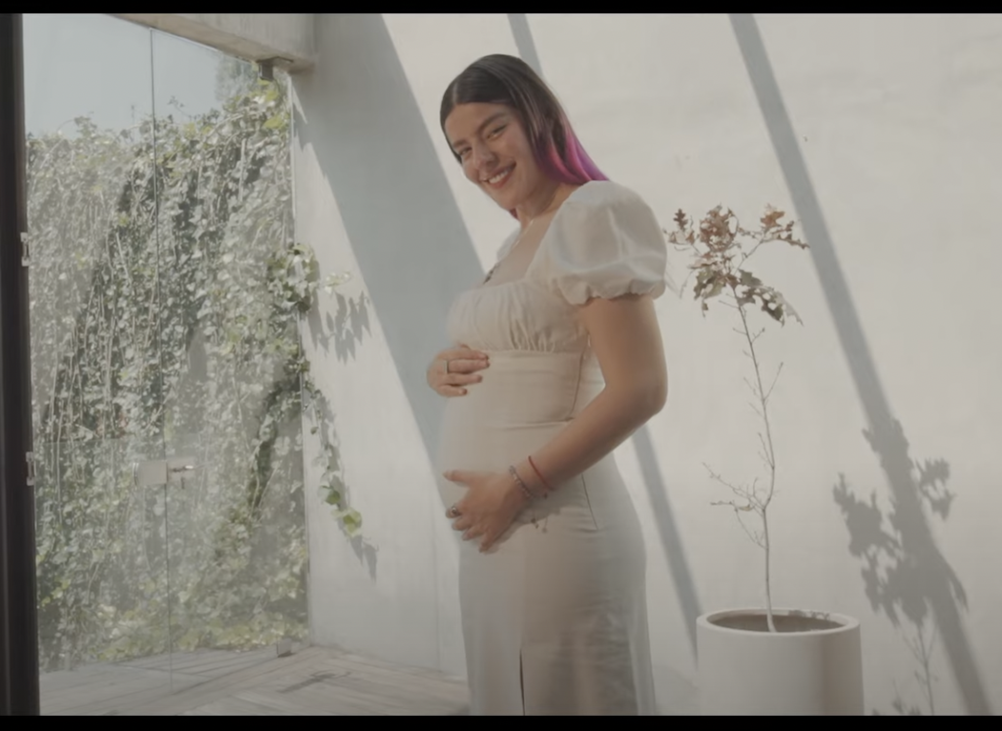 Lesslie Polinesia embarazada