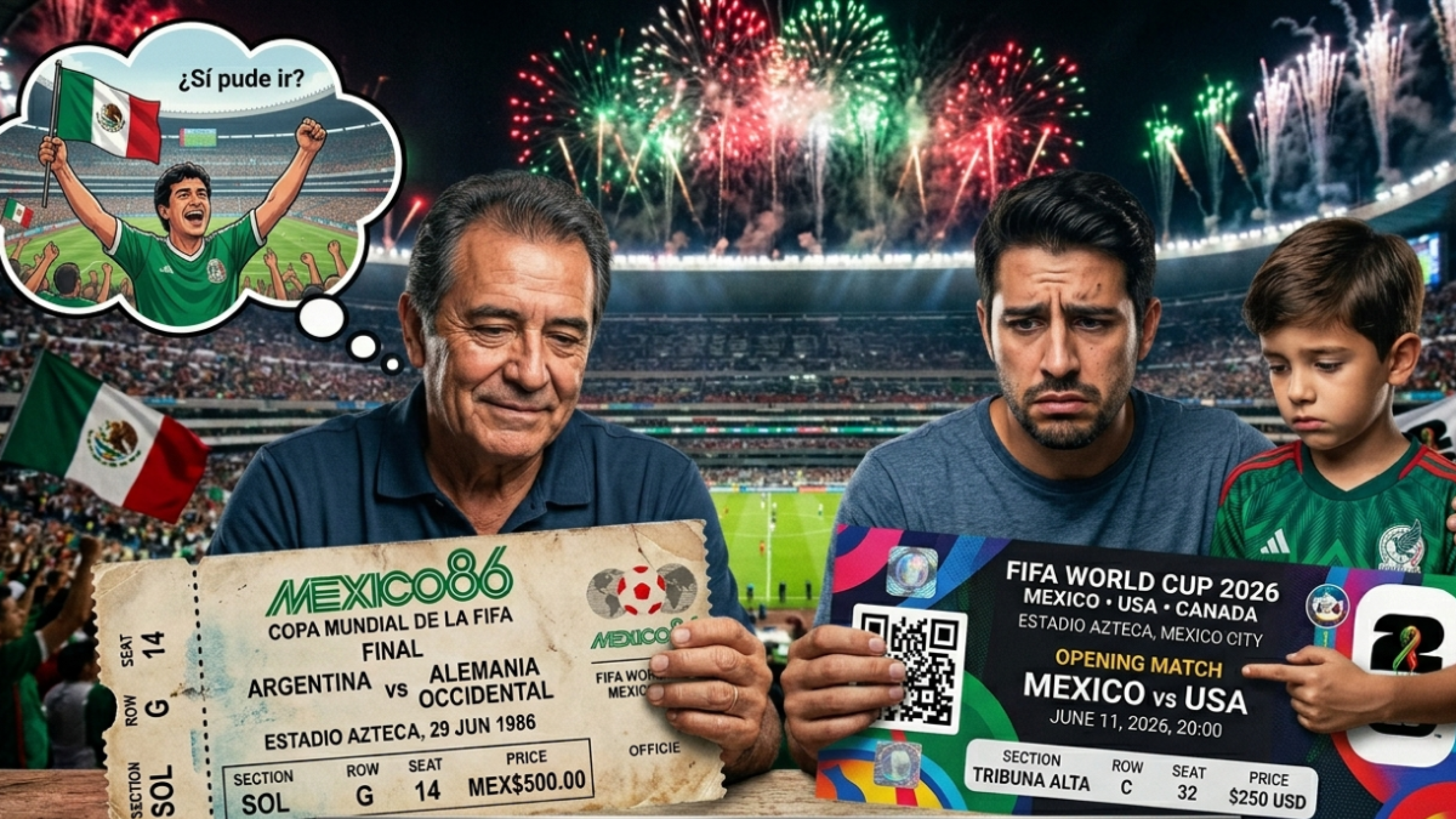 Mundial 86 vs 2026