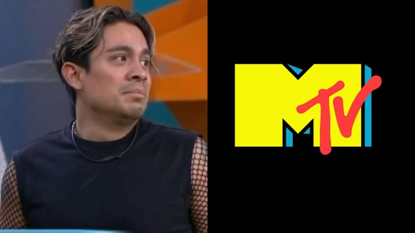 Ricardo Peralta y Logo de MTV