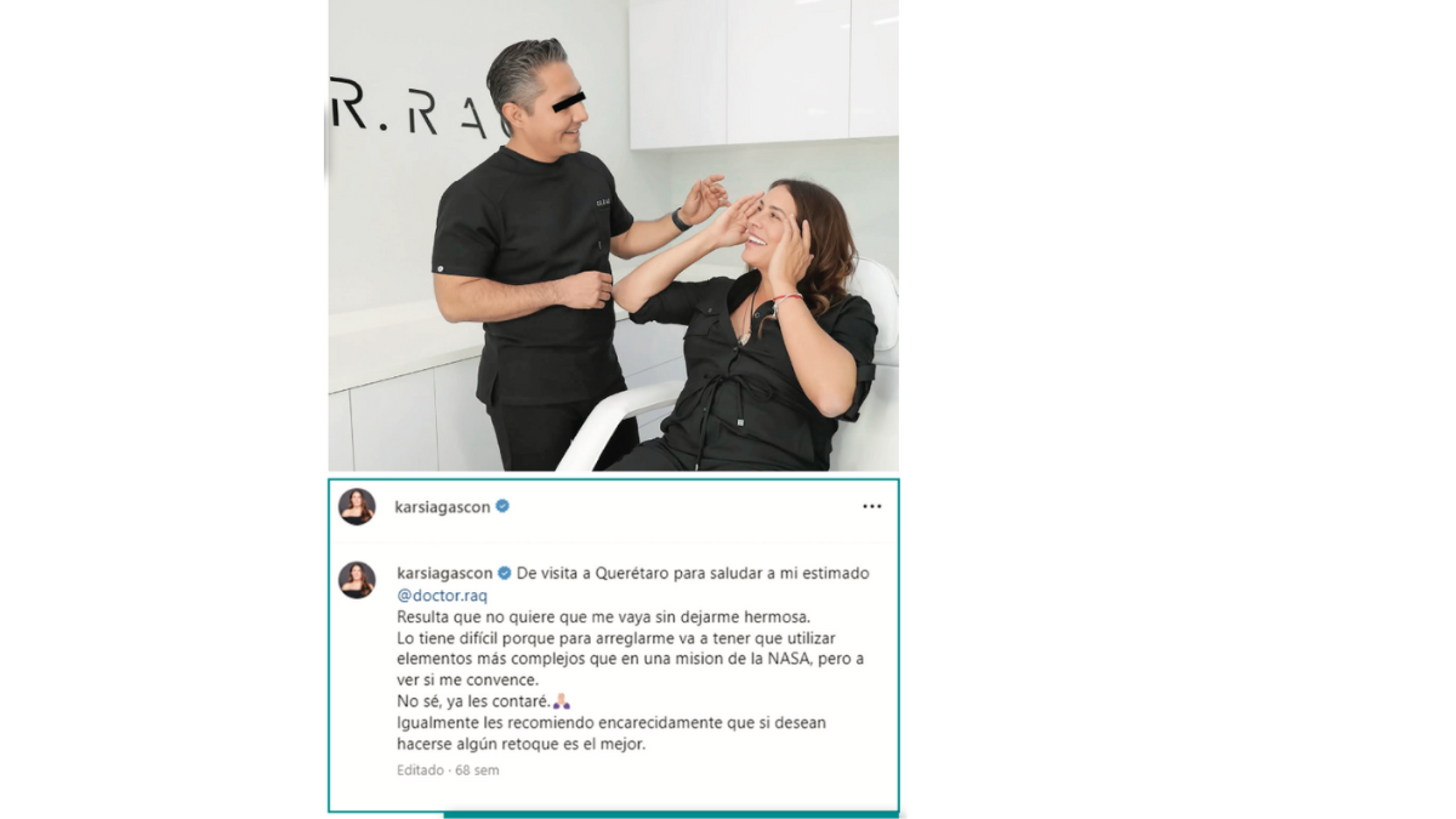 Alfredo Adame revela posible implicación de Karla Sofía Gascón en caso legal por promover a cirujano falso