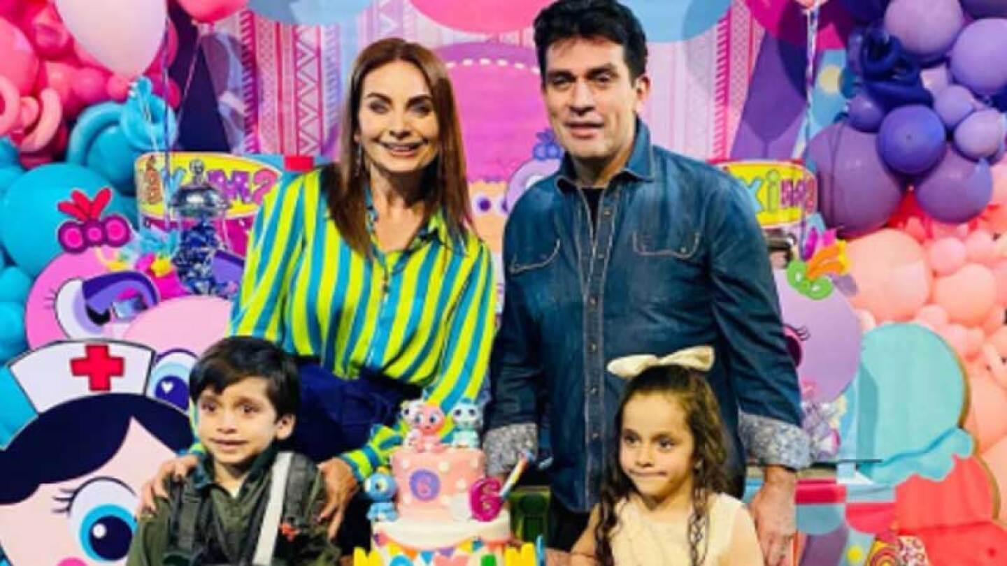 Así fue el increíble cumpleaños de los mellizos de Elizabeth Álvarez y Jorge Salinas