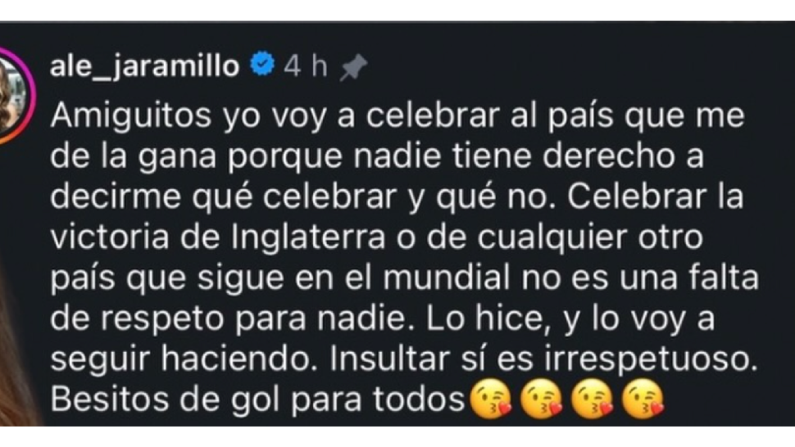 Comentario Alejandra Jaramillo