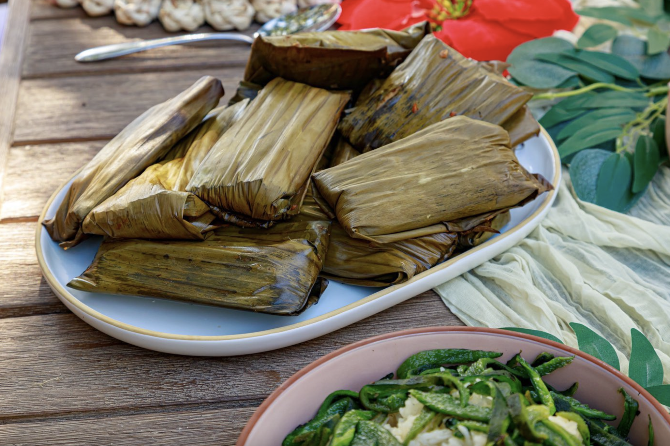Selena Gomez preparó tamales
