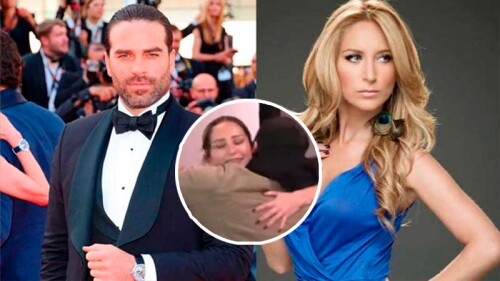 Geraldine Bazán y Alejandro Nones tienen efusivo reencuentro