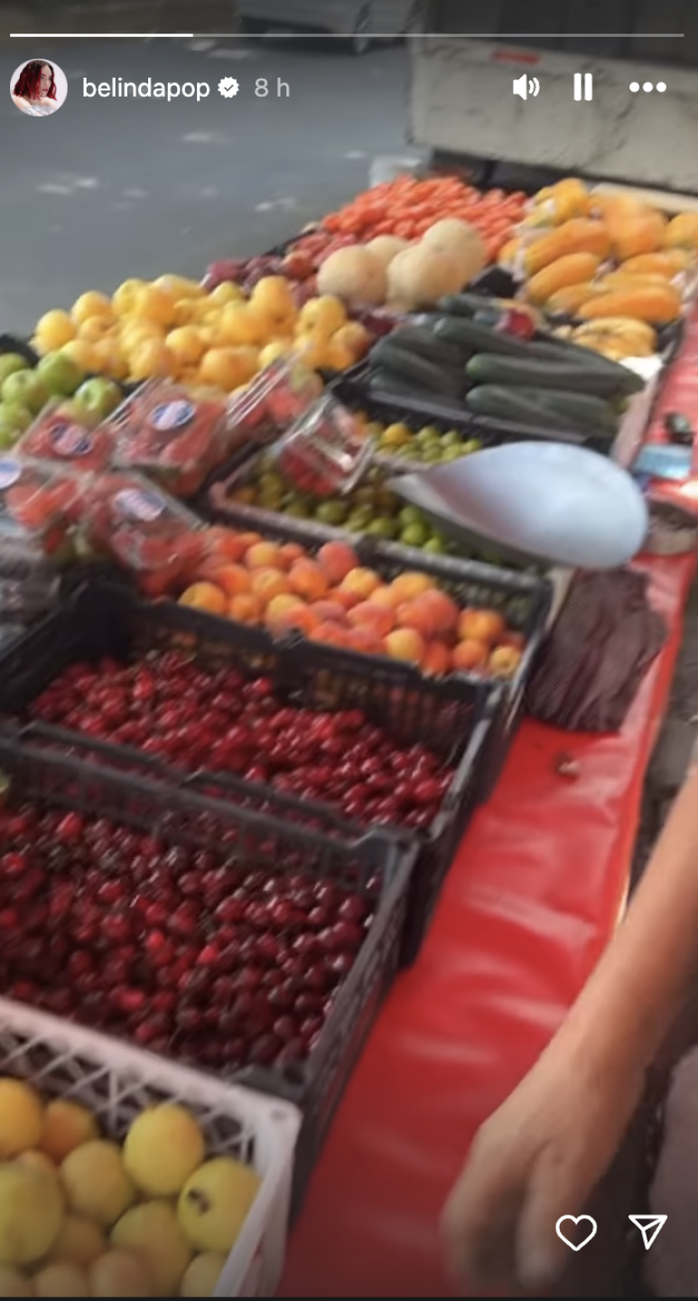 belinda en el tianguis