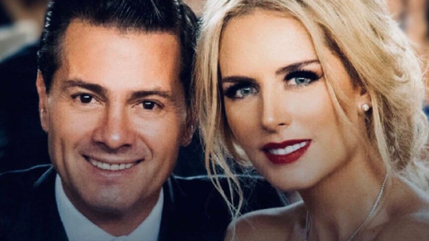 Captan a Enrique Peña Nieto y a Tania Ruiz muy enamorados en una boda