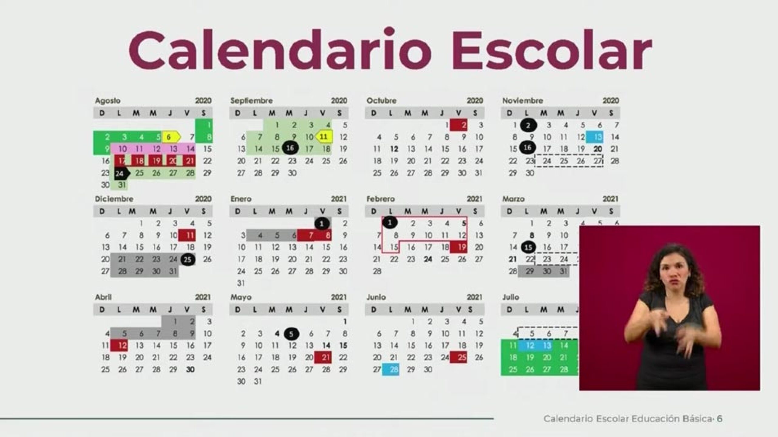 puentes ciclo escolar