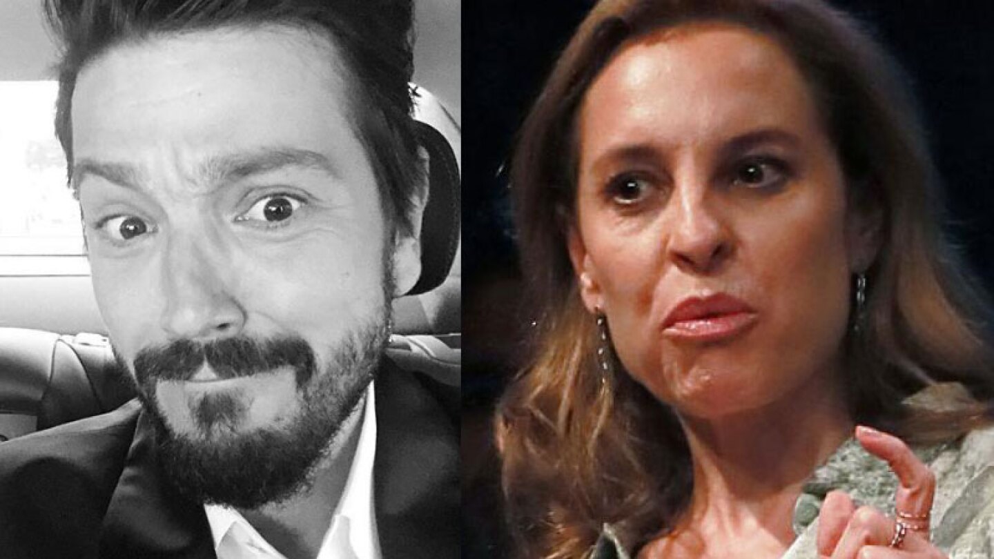 Se dejan ver Diego Luna y Marina de Tavira juntos en el aeropuerto