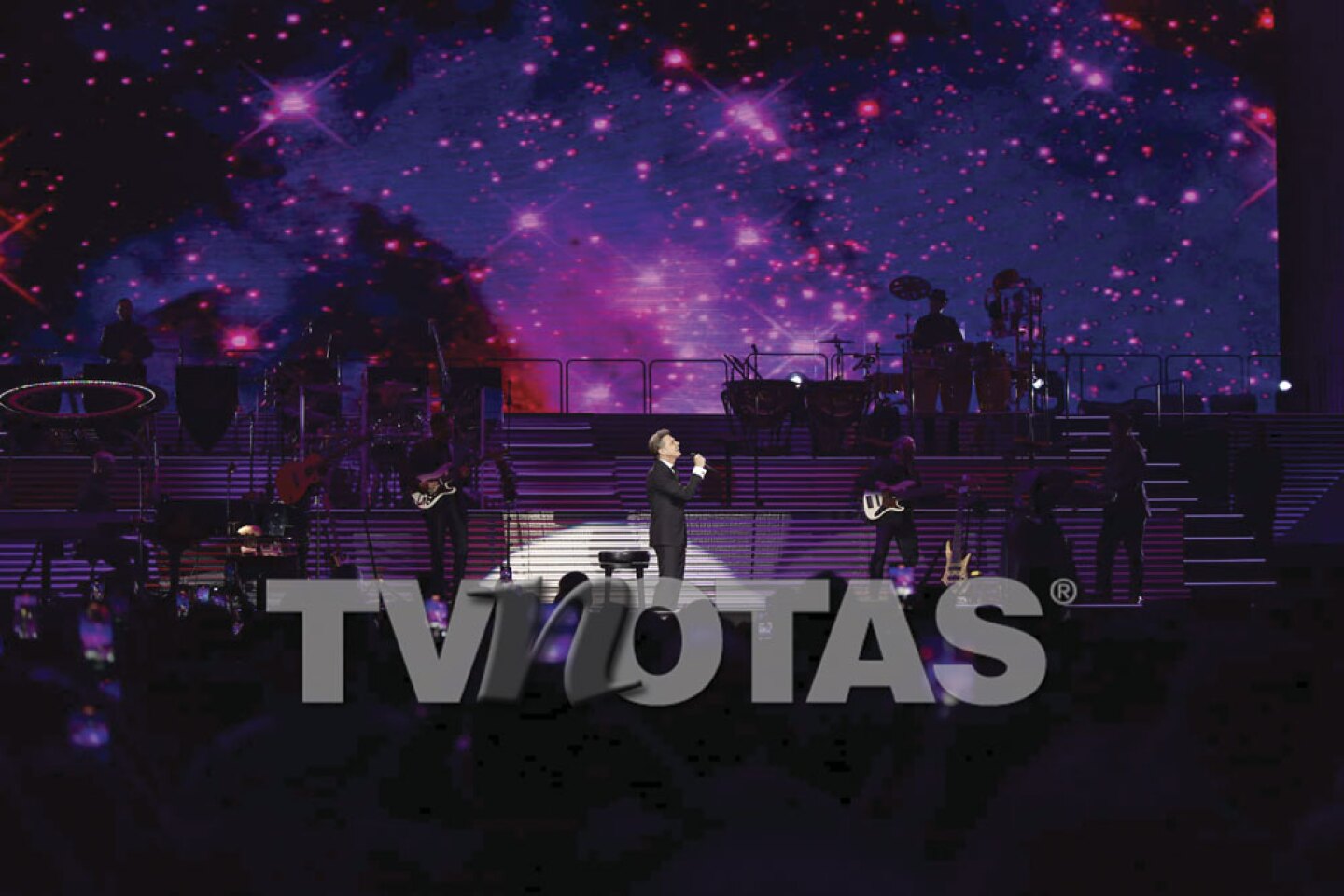 Luis Miguel en concierto en la Arena CDMX