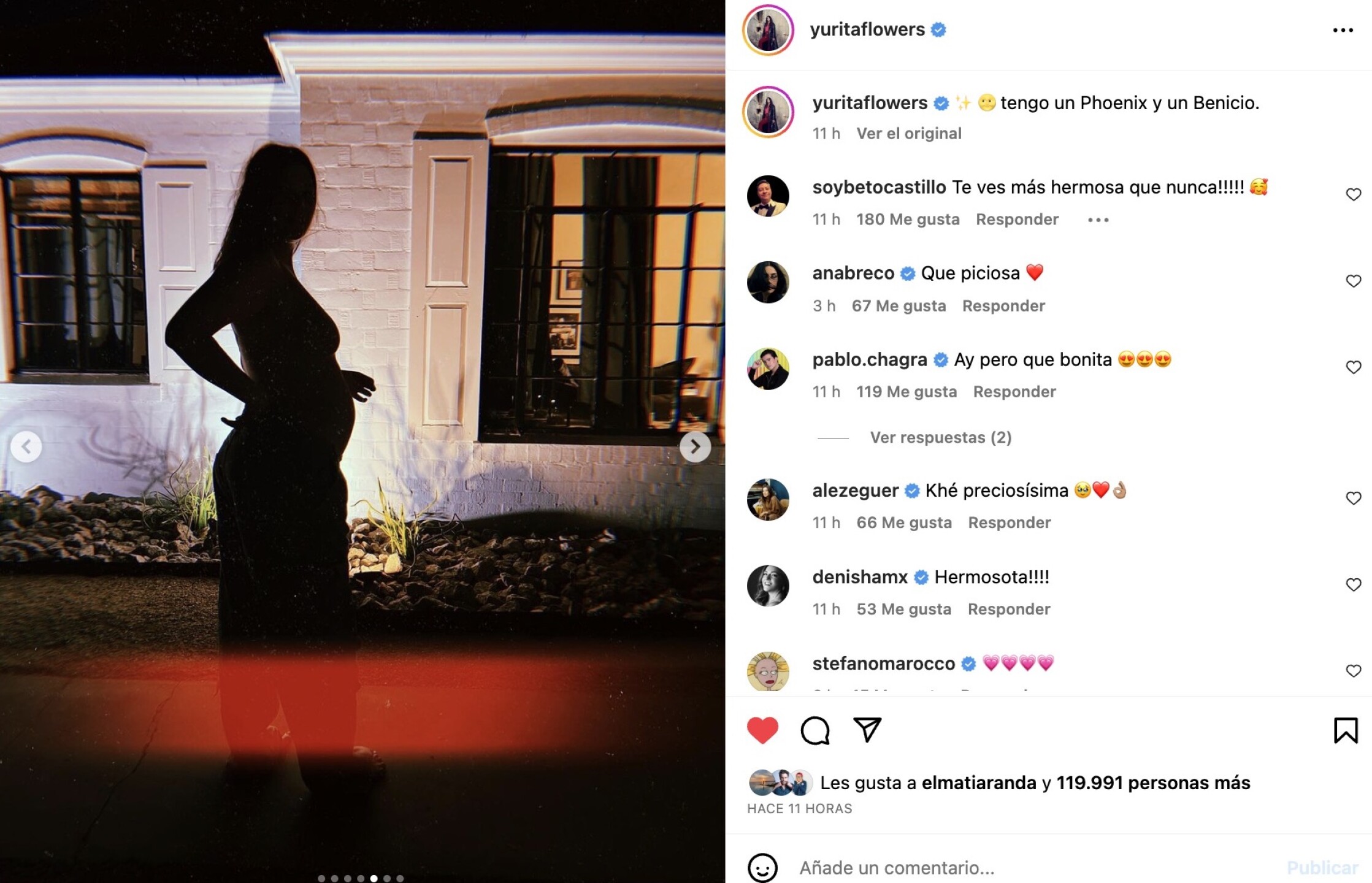 Yuridia emabarazo Instagram