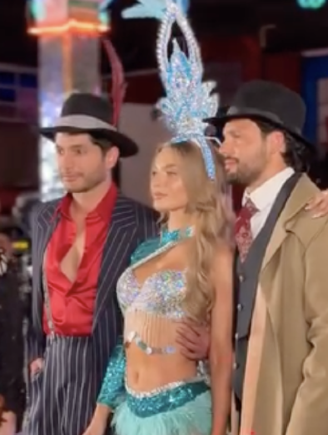 Irina Baeva y Emmanuel Palomares en Aventurera juntos