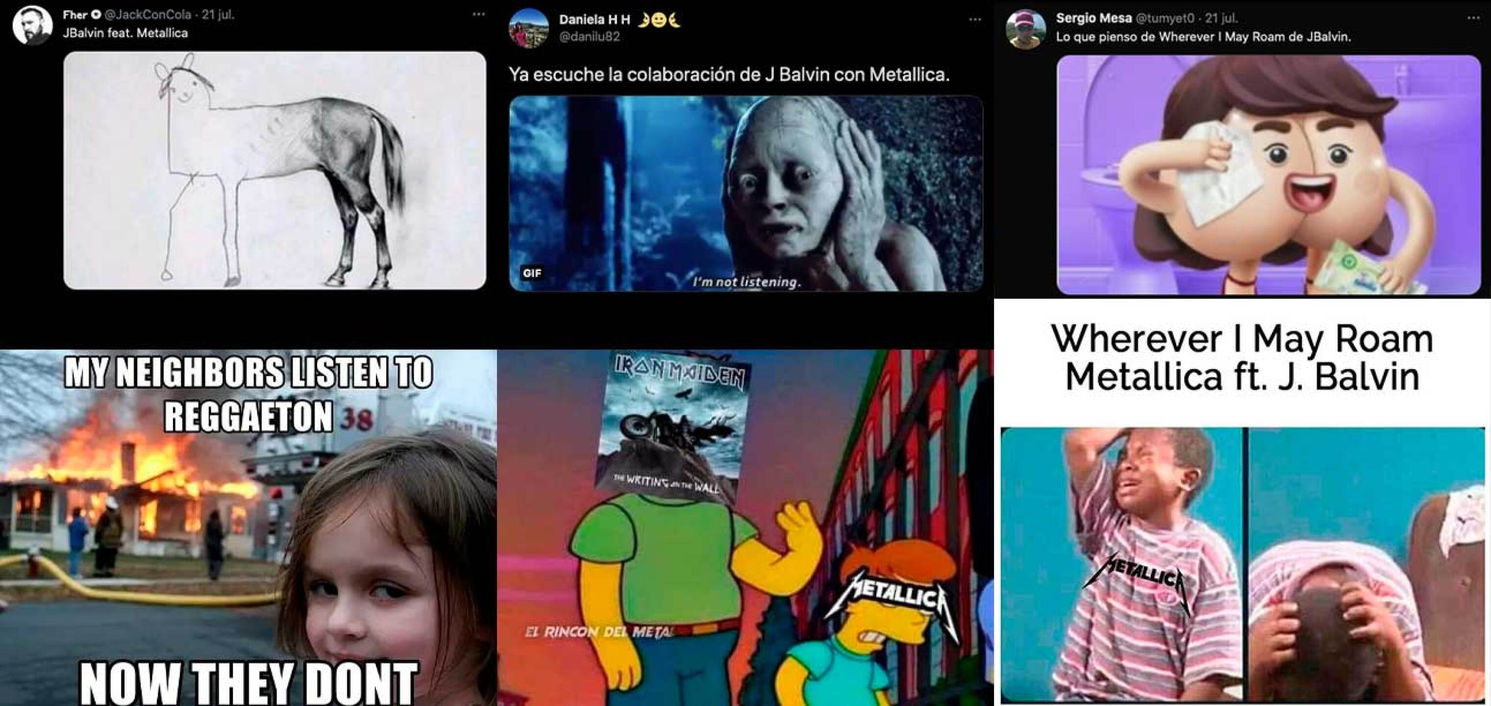 J Balvin y Metallica lanzan canción juntos