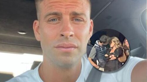 Piqué y su nueva joven novia, Clara Chia Marti juntos por primera vez