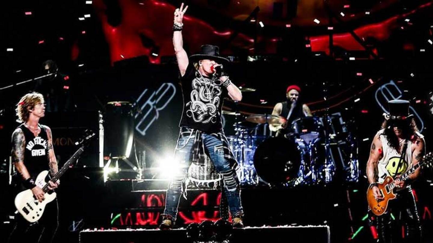 Guns N’ Roses estará en Guadalajara