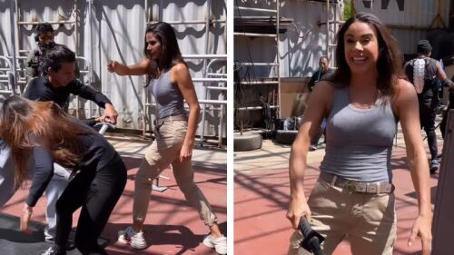 Paola Rojas se entrena como doble de acción al estilo Kill Bill ¿actuará en cine?
