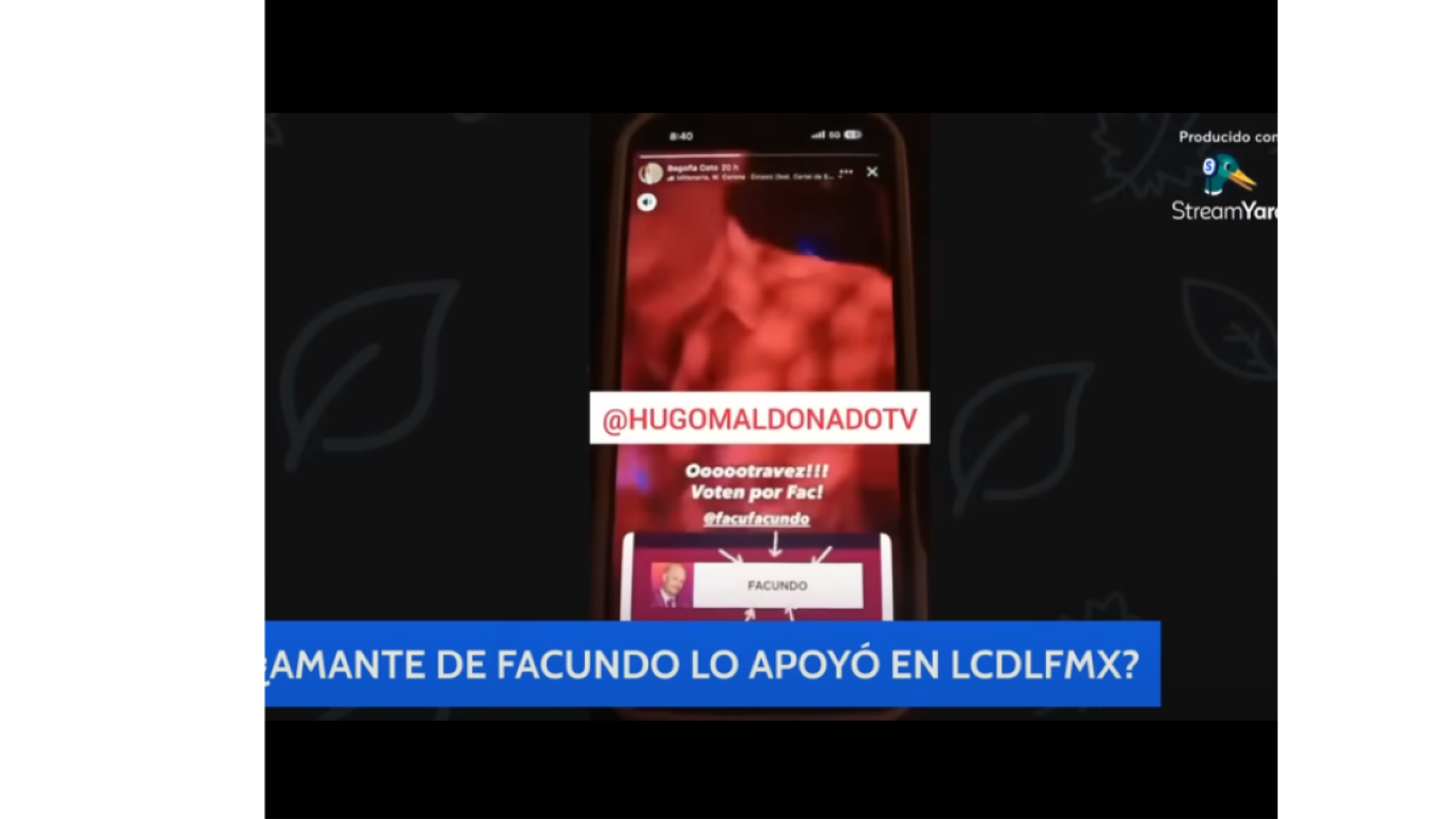 Supuesta amante de Facundo habría pedido votos para el conductor en La casa de los famosos México