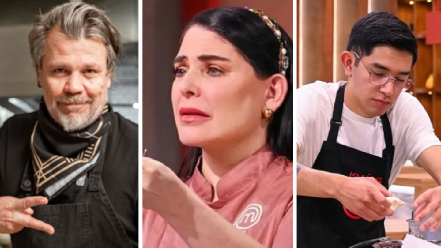 Chef Poncho Cadena y chef en proceso