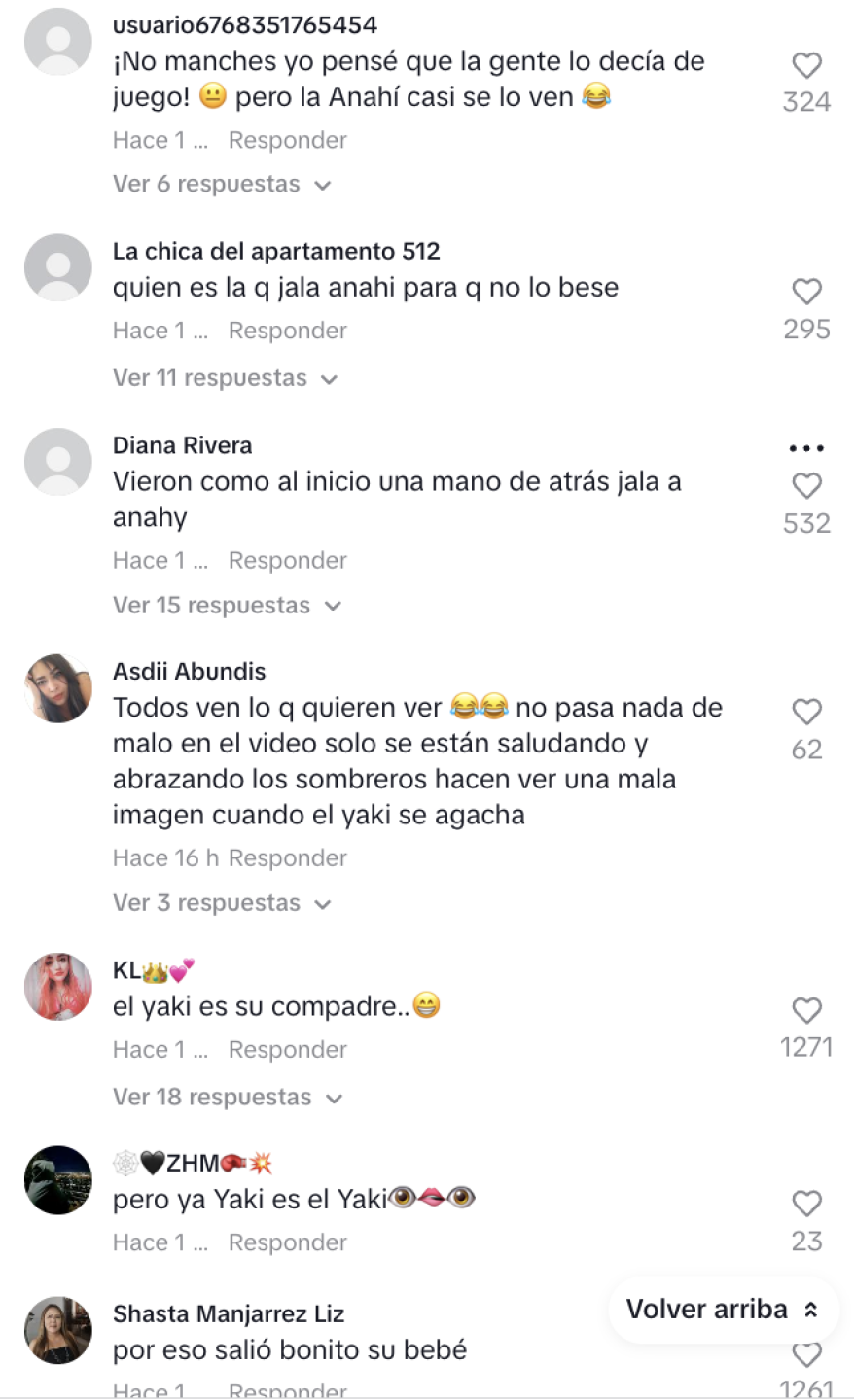 comentarios en redes sociales