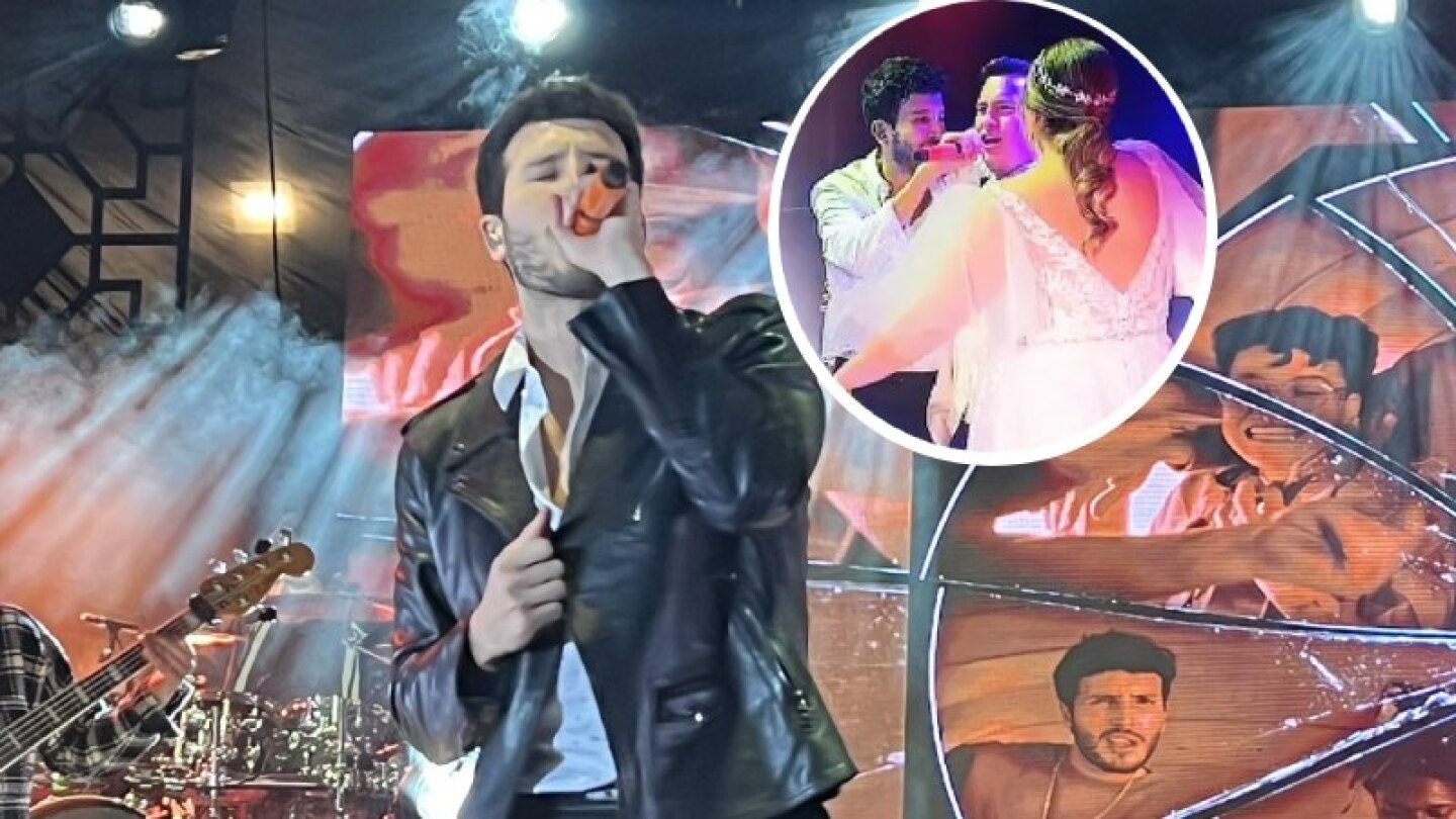 Video: Sebastián Yatra sorprende a pareja cantando en su boda