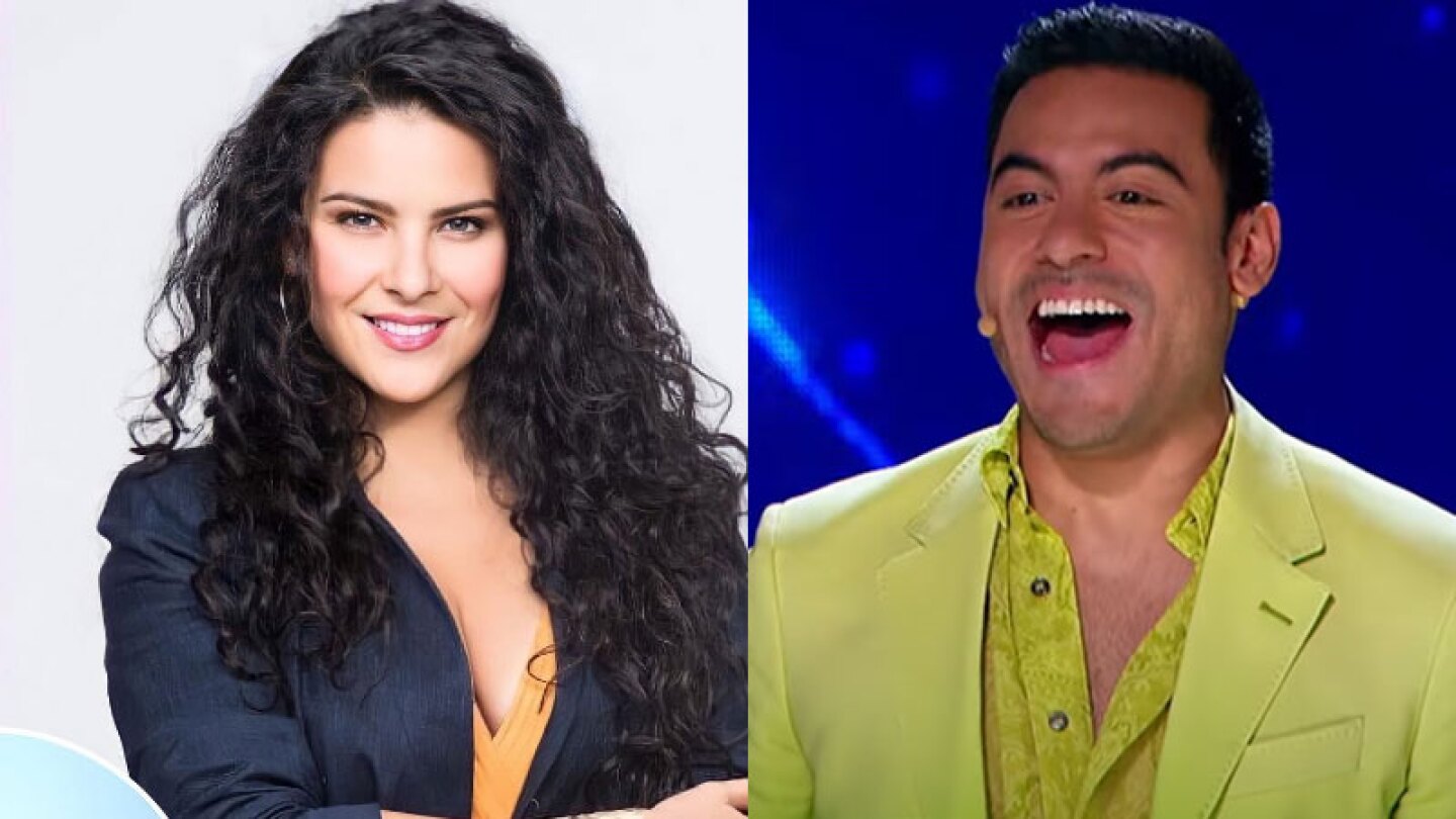 Litzy le responde a Carlos Rivera por confesarle que era su crush