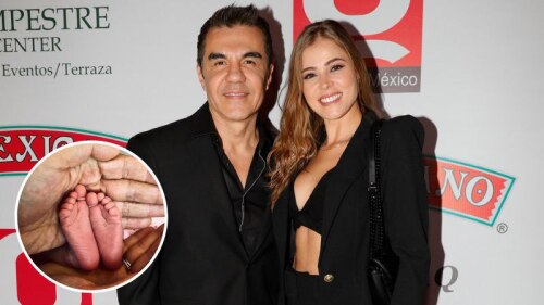 Adrián Uribe es padre de una niña