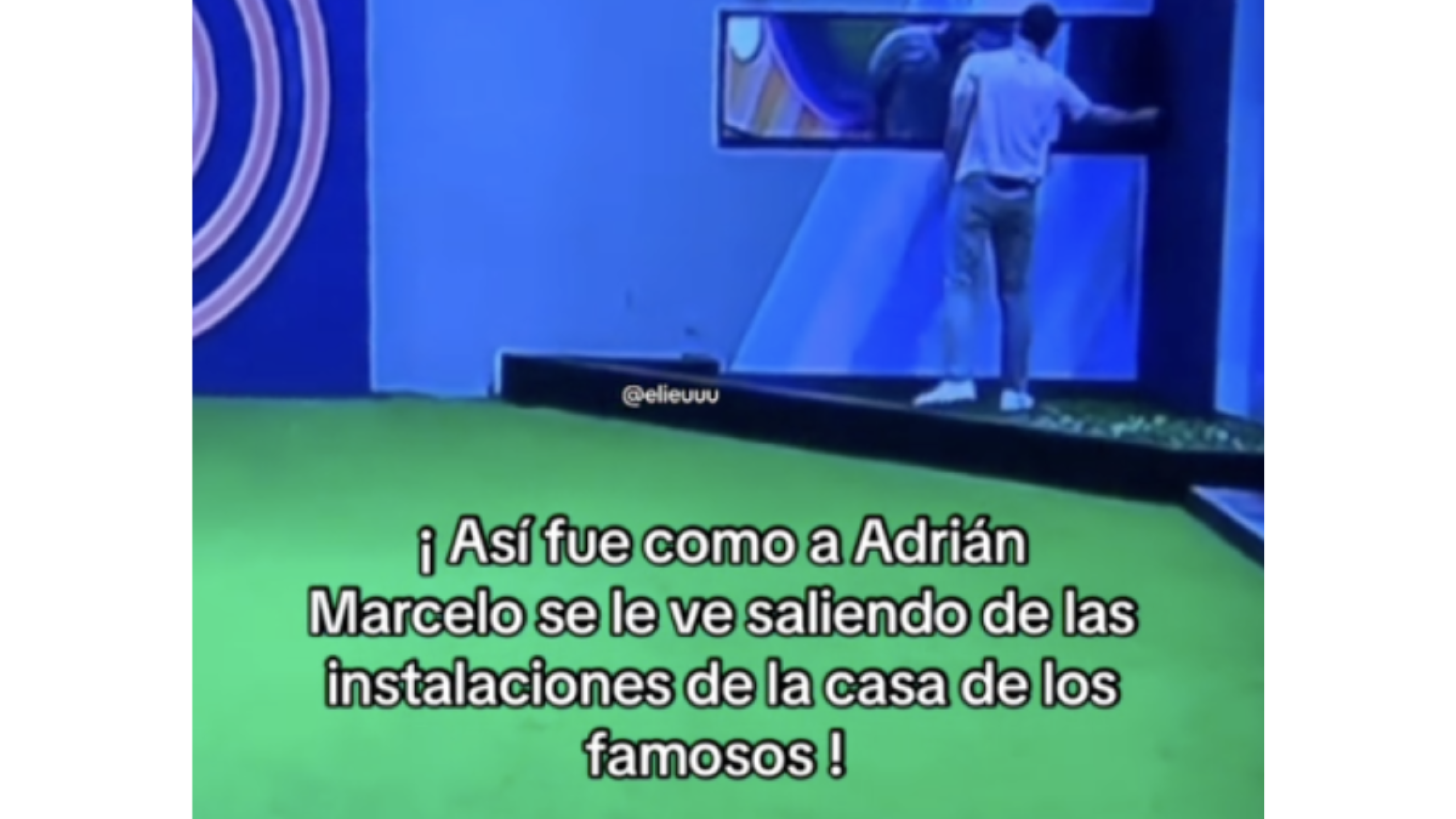 Adrian Marcelo sale de la casa