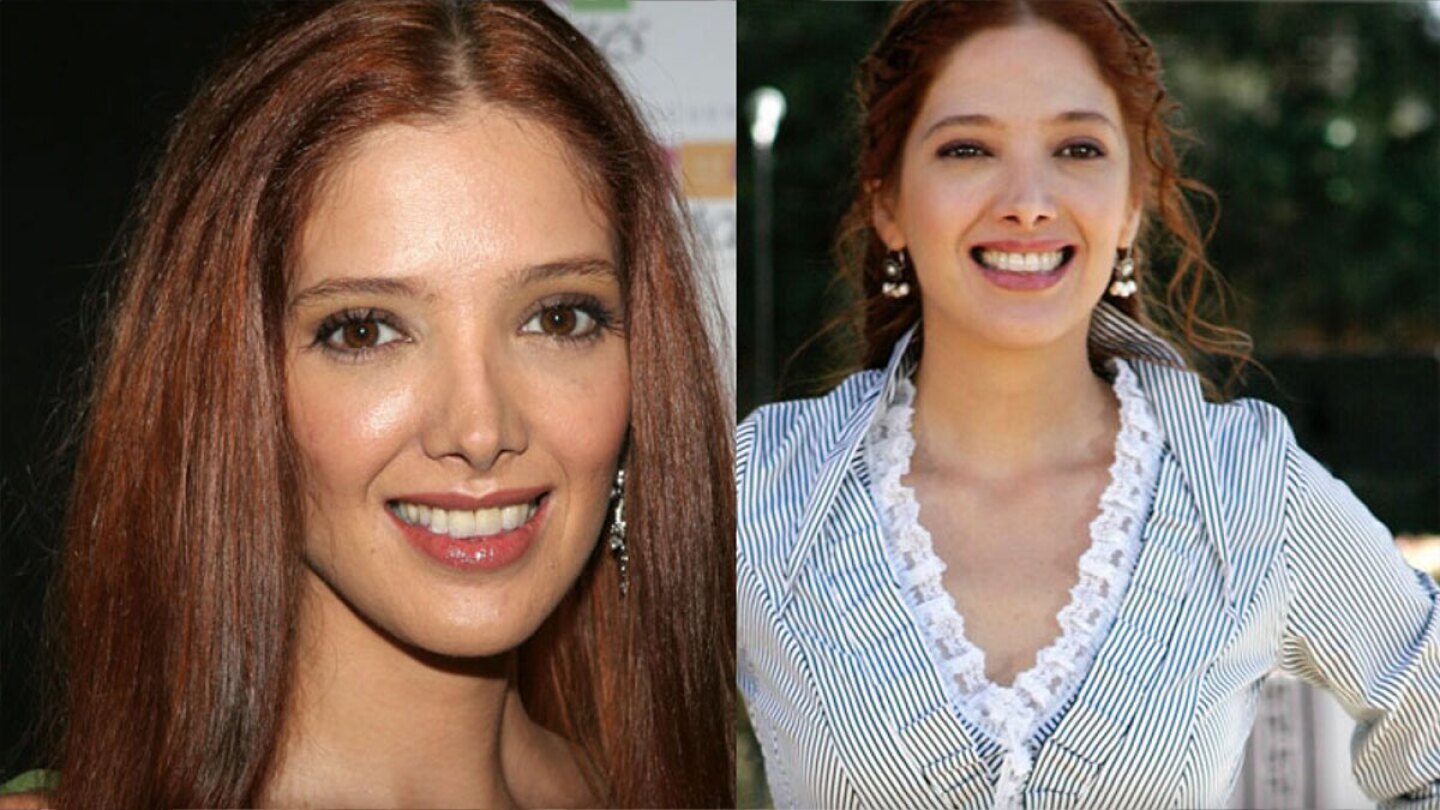 Adela Noriega antes y después