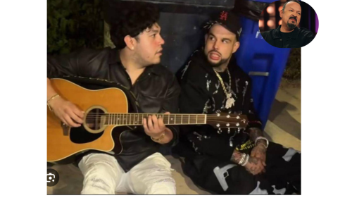 Emiliano Aguilar cantando en la calle
