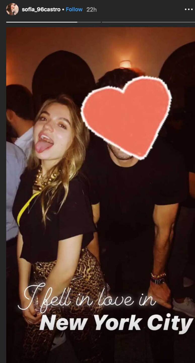 Sofía Castro oculta a su nuevo galán
