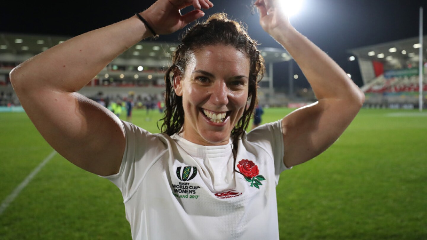 Jugadora de Rugby.
