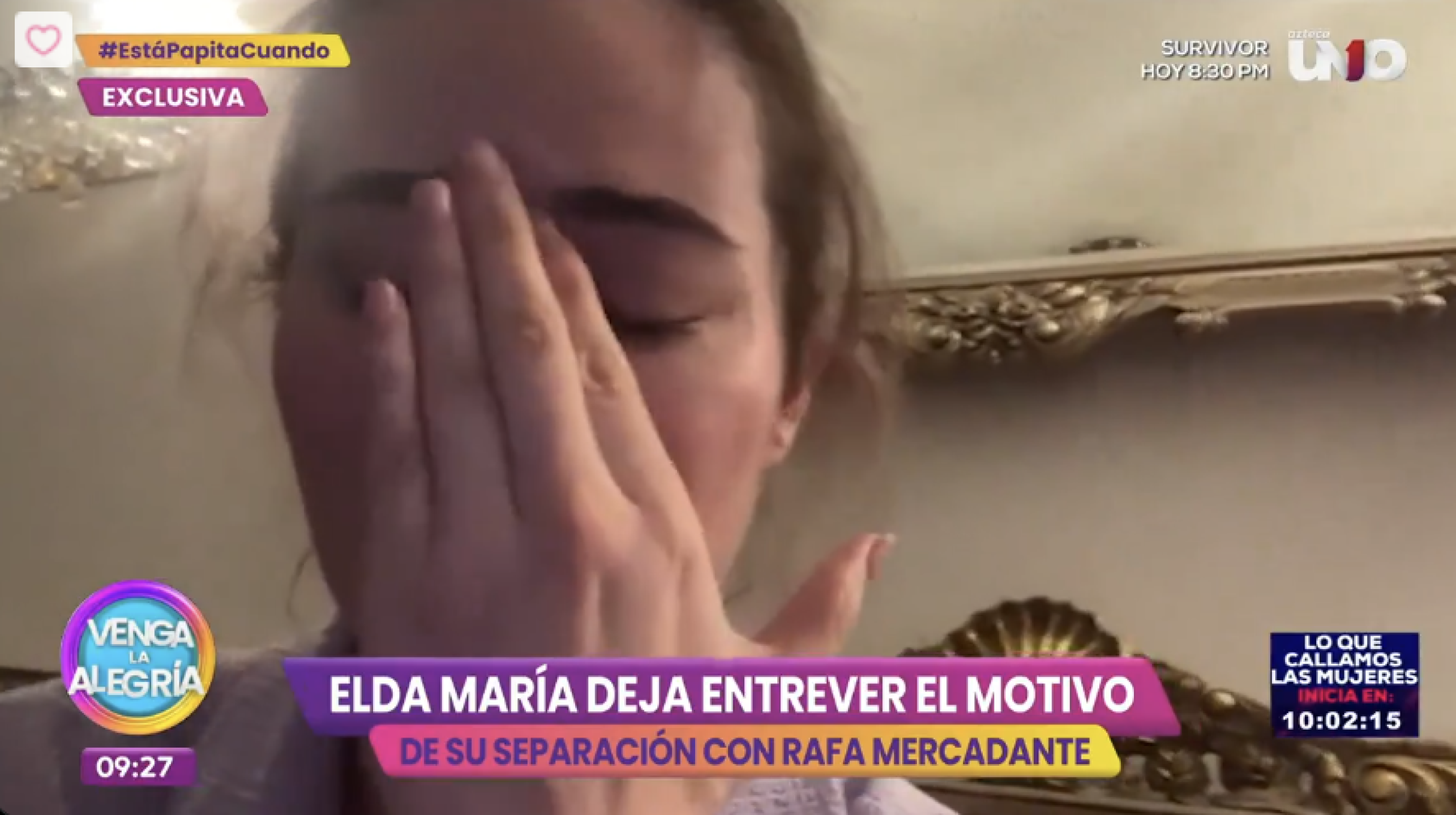 Elda María rompe el silencio y entre lágrimas revela la razón de su ...