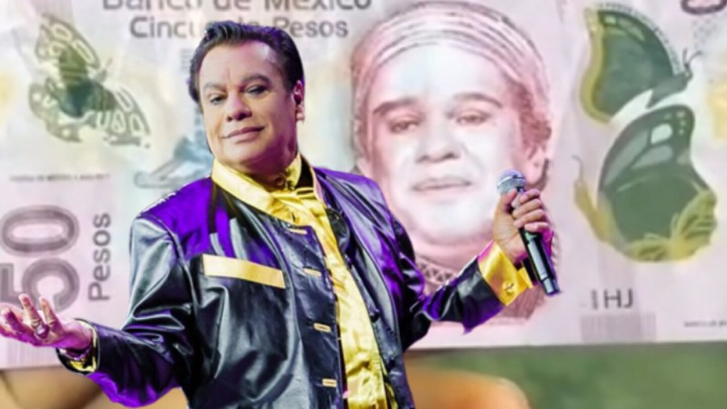 Autoridades mexicanas alertan en redes por billete de 50 pesos con cara de Juan Gabriel