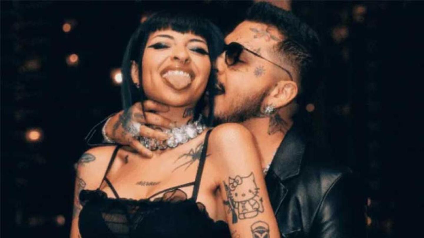 Cazzu y Christian Nodal