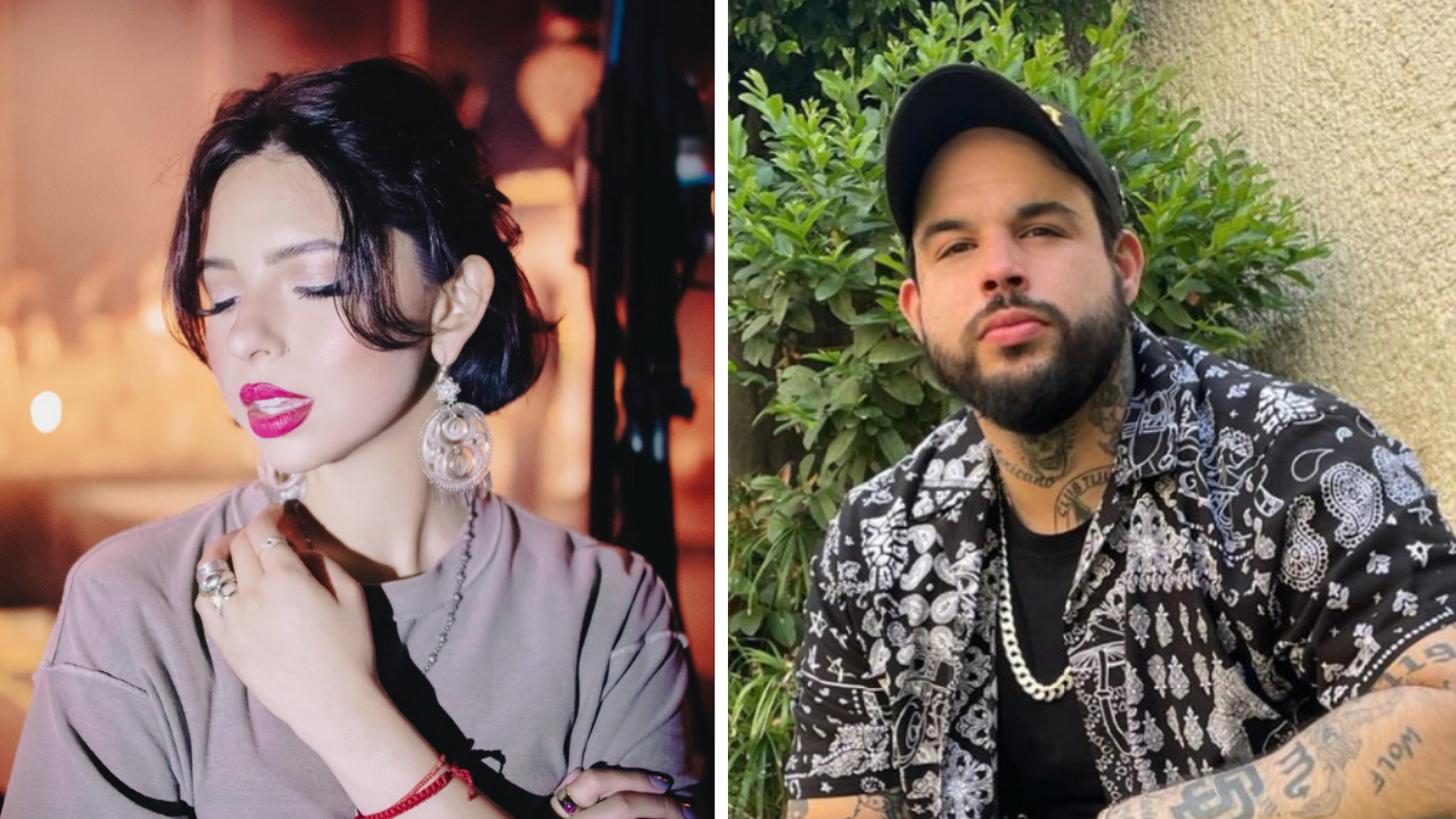 Ángela Aguilar y Emiliano Aguilar