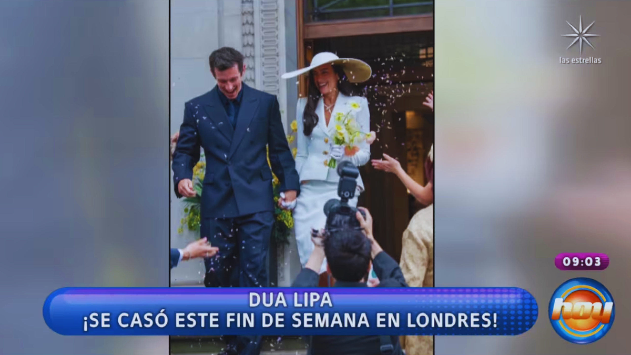 Dua Lipa se casa con Callum Turner y muestran las FOTOS