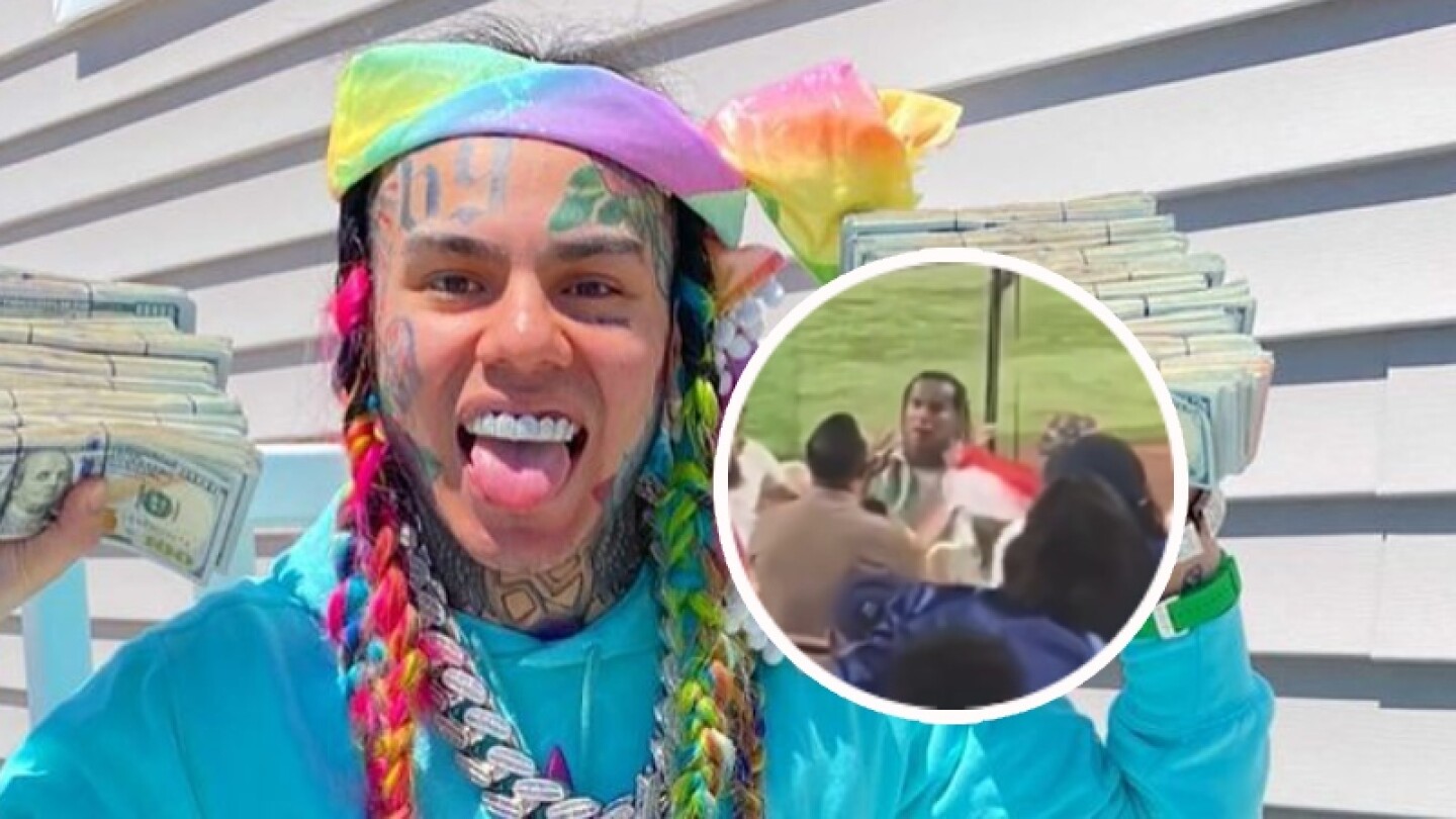 Tekashi69 se pelea con fanáticos durante partido de beisbol