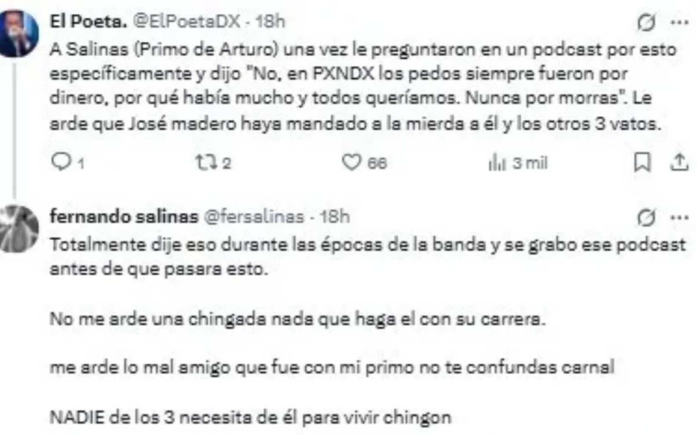 Infidelidad Pepe Madero